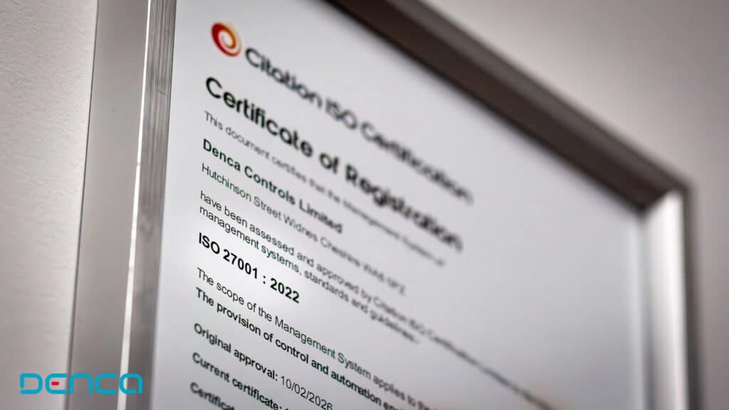 Denca secures ISO 27001